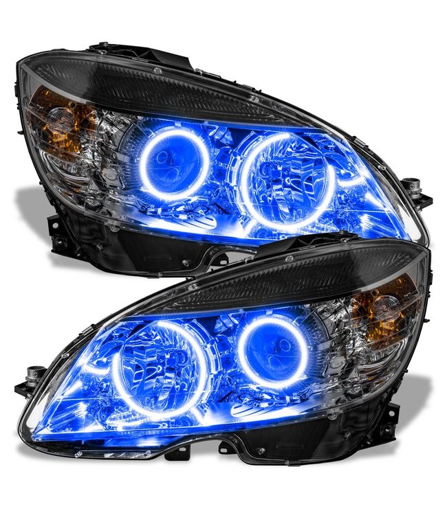 Oracle Lighting 2008-2011 Mercedes Benz C-Class Pre-Assembled Head Lights - Black