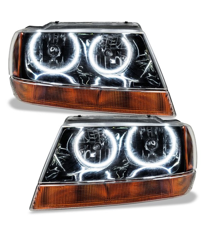 Oracle Lighting 1999-2004 Jeep Grand Cherokee Pre-Assembled Head Light - Black