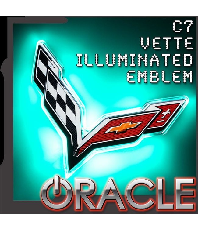 Oracle Lighting ORACLE Chevy Corvette C7 Rear Illuminated Emblem