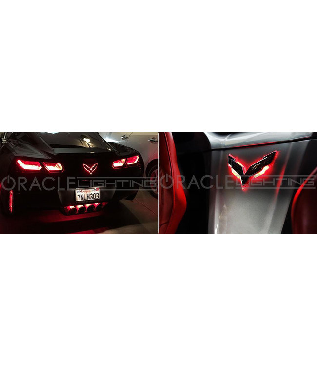 Oracle Lighting ORACLE Chevy Corvette C7 Rear Illuminated Emblem