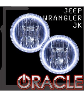 Oracle Lighting 2007-2017 Jeep Wrangler JK ORACLE Fog Light Halo Kit