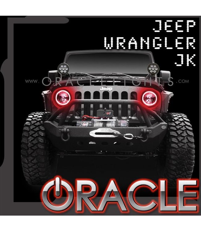 Oracle Lighting 2007-2016 Jeep Wrangler JK ORACLE Halo Kit