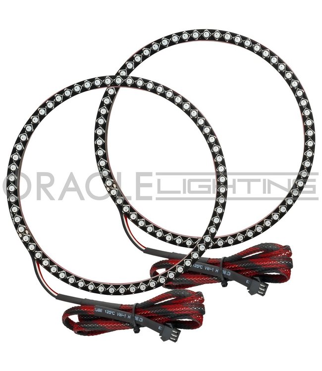 Oracle Lighting 2003-2010 Hummer H2 ORACLE Dynamic ColorSHIFT Head Light Halo Kit