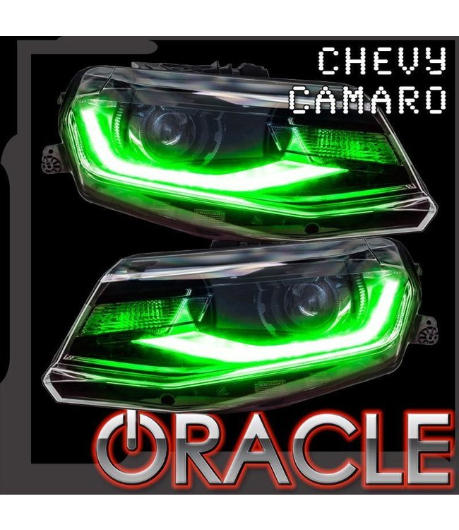 Oracle Lighting 2016-2018 Chevrolet Camaro ORACLE Lighting ColorSHIFT® RGB+W Headlight DRL Upgrade Kit