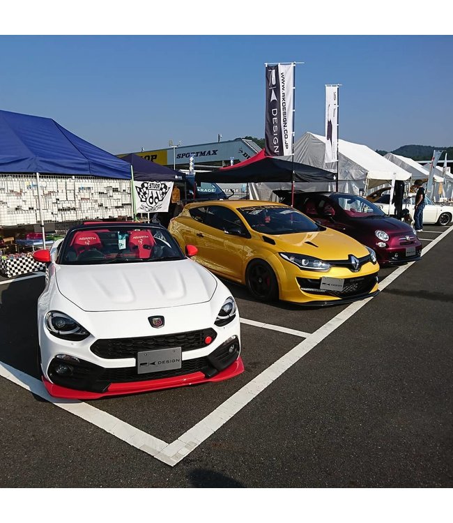 RK Design Front Splitter Panel for Abarth 124 Spider