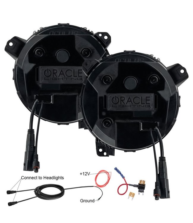 Oracle Lighting ORACLE Lighting OCULUS™ BI-LED Projector Headlights for Jeep Wrangler JL/JT