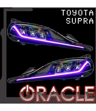 Oracle Lighting 2020-2021 Toyota Supra GR ORACLE ColorSHIFT RGB+A Headlight DRL upgrade