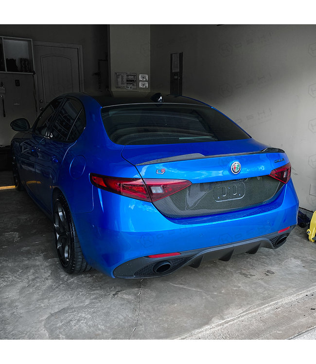 Koshi Group Alfa Romeo Giulia Central Back Trim License Plate