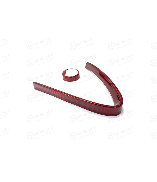 Koshi Group Alfa Romeo Giulia Front V Shield Emblem Grill Frame