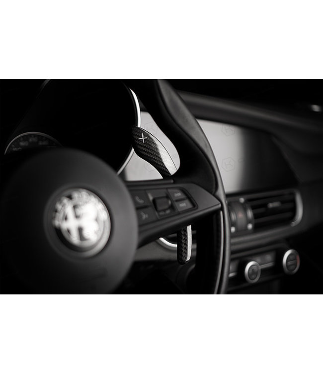 Koshi Group Alfa Romeo Giulia / Stelvio Paddle Shifters Cover