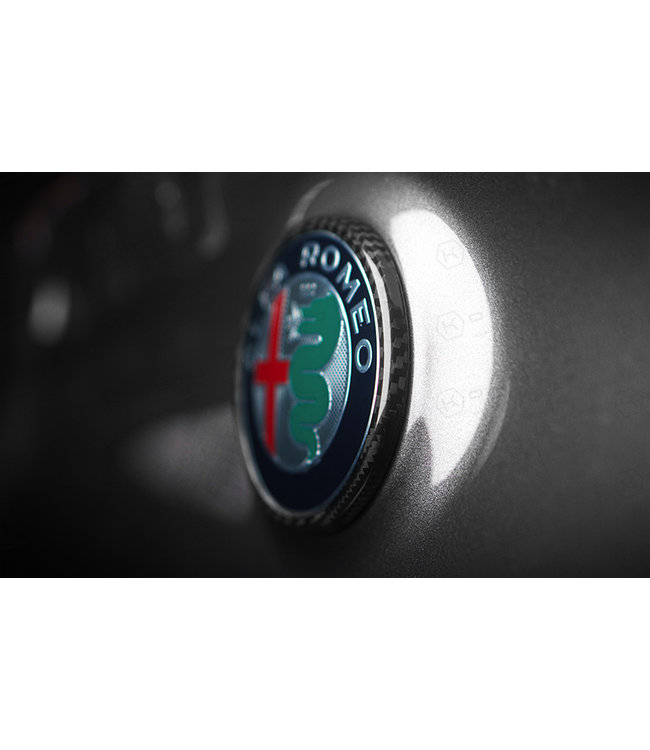 Koshi Group Alfa Romeo Giulia Rear Logo Frame