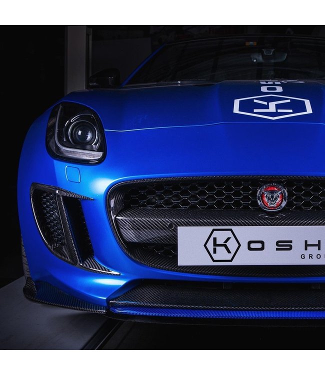 Koshi Group Jaguar F-Type Front Flaps Splitter Lips