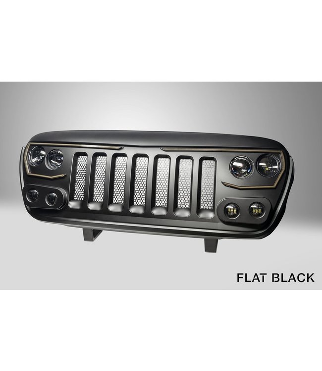 Oracle Lighting ORACLE Lighting VECTOR™ PRO-SERIES Full LED Grill - Jeep Wrangler JL/JT