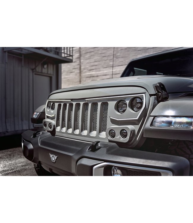 Oracle Lighting ORACLE Lighting VECTOR™ PRO-SERIES Full LED Grill - Jeep Wrangler JL/JT