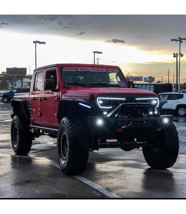 Oracle Lighting ORACLE Lighting VECTOR™ PRO-SERIES Full LED Grill - Jeep Wrangler JL/JT