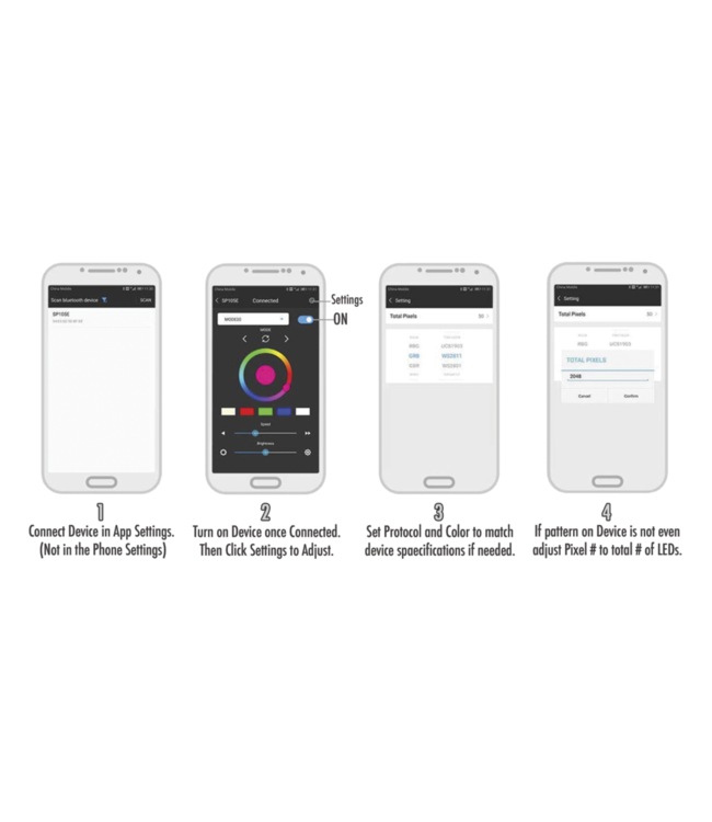 Oracle Lighting 2014-2021 Polaris RZR 900/1000 Turbo ORACLE Dynamic RGB+A Sequential Turn Signal Headlight Halo Kit