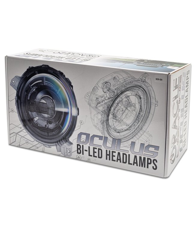 Oracle Lighting ORACLE Lighting OCULUS™ BI-LED Projector Headlights for Jeep Wrangler JL/JT