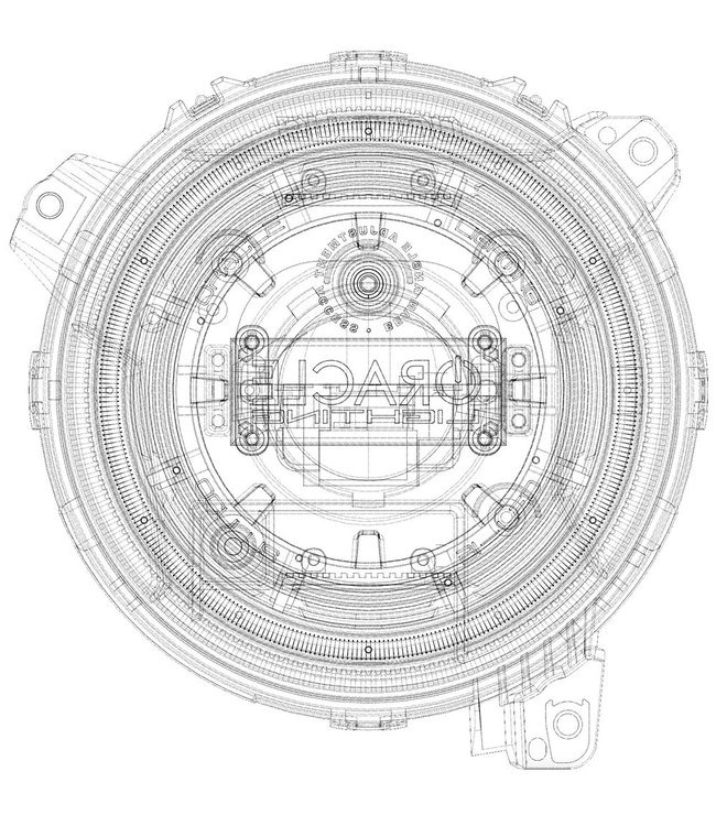 Oracle Lighting ORACLE Lighting OCULUS™ BI-LED Projector Headlights for Jeep Wrangler JL/JT