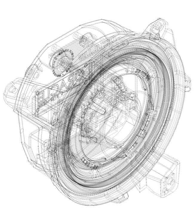 Oracle Lighting ORACLE Lighting OCULUS™ BI-LED Projector Headlights for Jeep Wrangler JL/JT