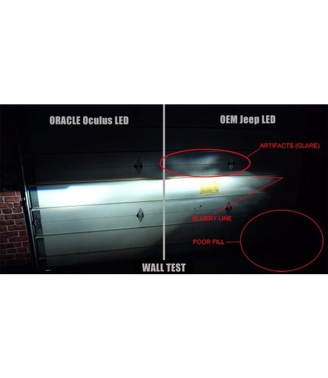 Oracle Lighting ORACLE Lighting OCULUS™ BI-LED Projector Headlights for Jeep Wrangler JL/JT