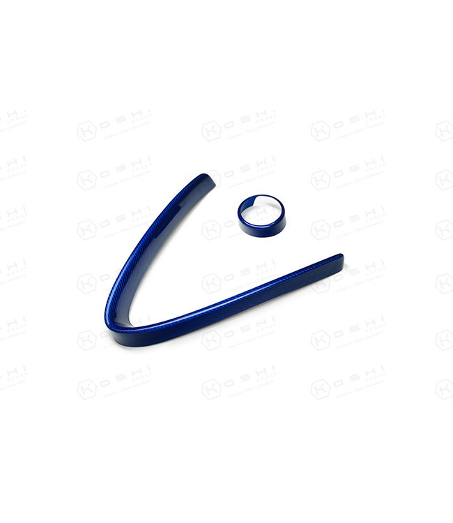 Koshi Group Alfa Romeo Giulia Front V Shield Emblem Grill Frame