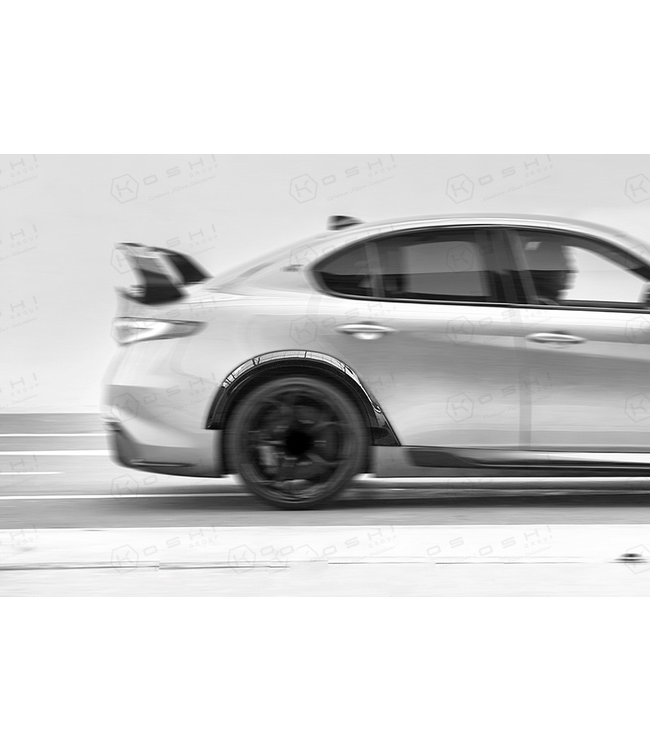 Koshi Group Alfa Romeo Giulia GTAm Style Rear Fender Arch Set