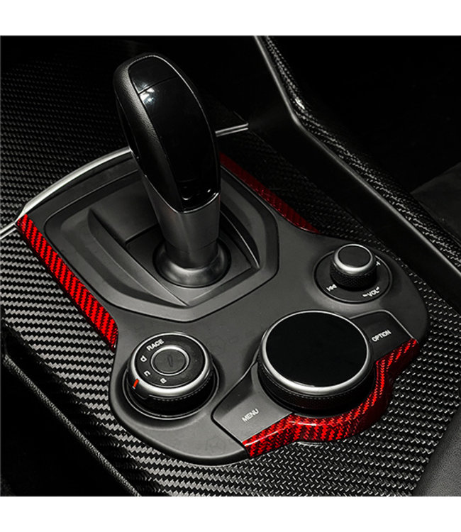 Koshi Group Alfa Romeo Giulia / Stelvio Center Console Frame Trim Cover