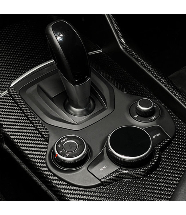 Koshi Group Alfa Romeo Giulia / Stelvio Center Console Frame Trim Cover