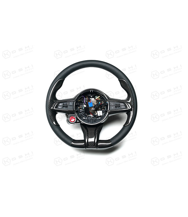 Koshi Group Alfa Romeo Giulia QV / Stelvio QV Lower Steering Wheel Cover (2020-)