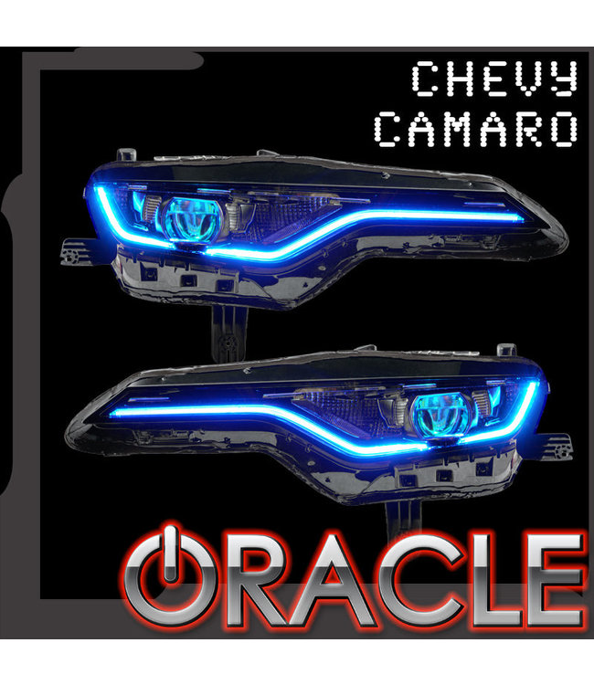 Oracle Lighting 2019-2021 Chevrolet Camaro SS/RS ORACLE Lighting ColorSHIFT® RGBW+A Headlight DRL Upgrade Kit