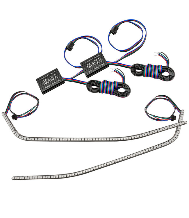 Oracle Lighting 2019-2021 Chevrolet Camaro ORACLE Lighting ColorSHIFT® Surface Mount Headlight DRL Modules