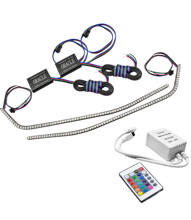 Oracle Lighting 2019-2021 Chevrolet Camaro ORACLE Lighting ColorSHIFT® Surface Mount Headlight DRL Modules