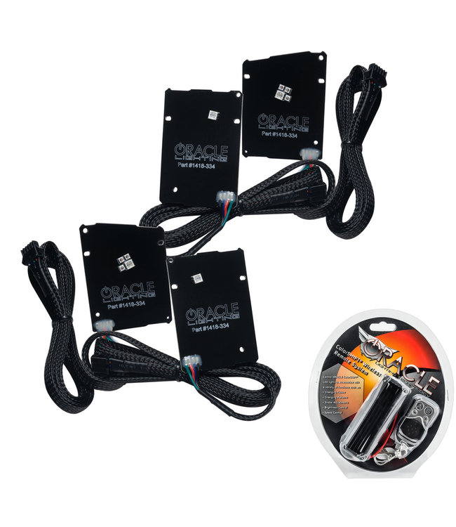 Oracle Lighting 2019-2021 Chevrolet Camaro LS/LT ORACLE Lighting ColorSHIFT® RGB+A Headlight DRL Upgrade Kit