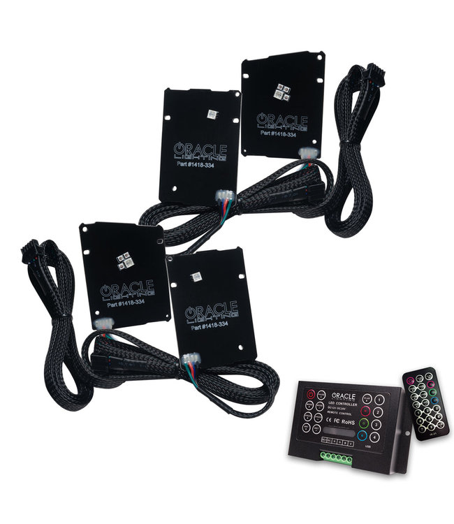 Oracle Lighting 2019-2021 Chevrolet Camaro LS/LT ORACLE Lighting ColorSHIFT® RGB+A Headlight DRL Upgrade Kit