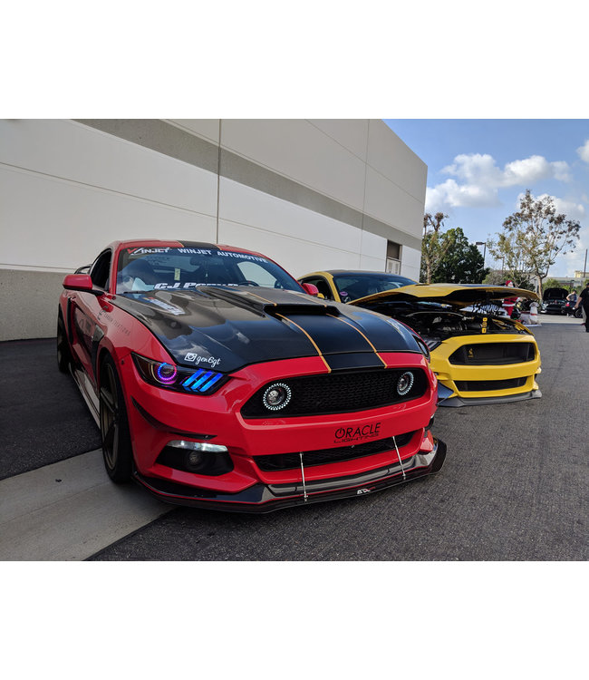 Oracle Lighting 2015-2017 Ford Mustang V6/GT/Shelby ORACLE Dynamic ColorSHIFT DRL + Halo Kit