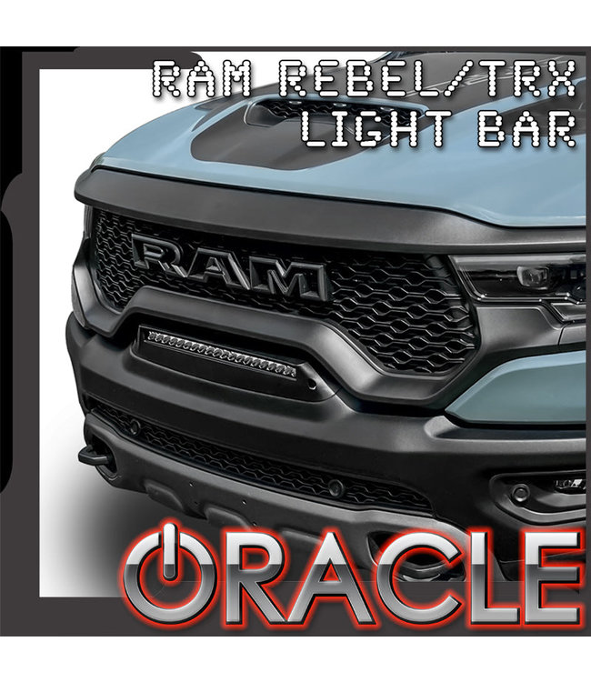 2019+ RAM Rebel/TRX Front Bumper Flush LED Light Bar System from ORACLE  Lighting