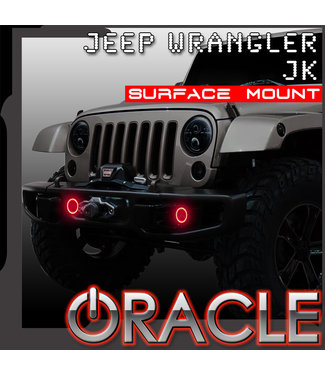 Oracle Lighting 2007-2018 Jeep Wrangler JK ORACLE Fog Light Kit - Waterproof