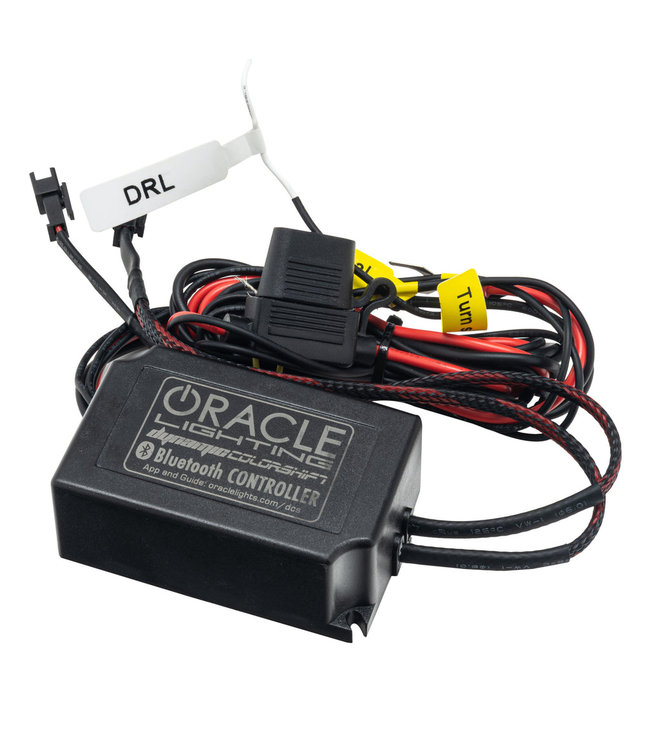 Oracle Lighting 2008-2014 Dodge Challenger ORACLE Dynamic ColorSHIFT Head Light Halo Kit - Surface Mount