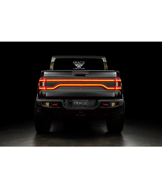 Oracle Lighting ORACLE Lighting Racetrack Flush Style LED Tailgate Panel Light for Jeep Gladiator JT