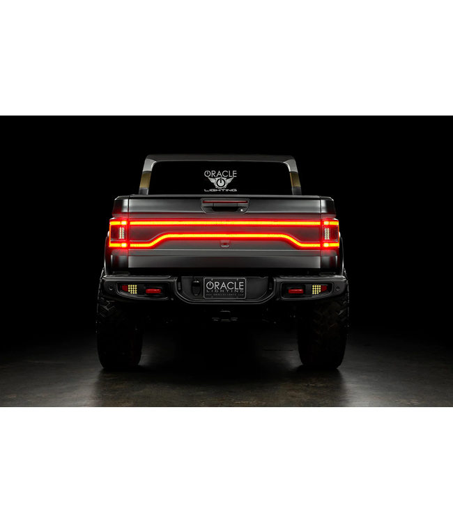 Oracle Lighting ORACLE Lighting Racetrack Flush Style LED Tailgate Panel Light for Jeep Gladiator JT