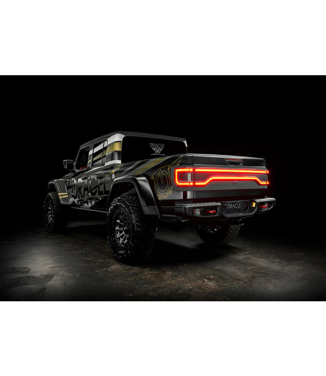 Oracle Lighting ORACLE Lighting Racetrack Flush Style LED Tailgate Panel Light for Jeep Gladiator JT