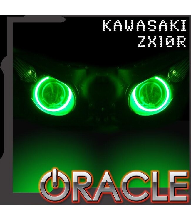 Oracle Lighting 2006-2010 Kawasaki ZX-10R ORACLE Motorcycle Halo Kit