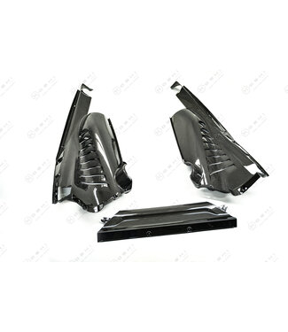 Koshi Group Ferrari F8 – Carbon Fiber Engine Covers Trim Set
