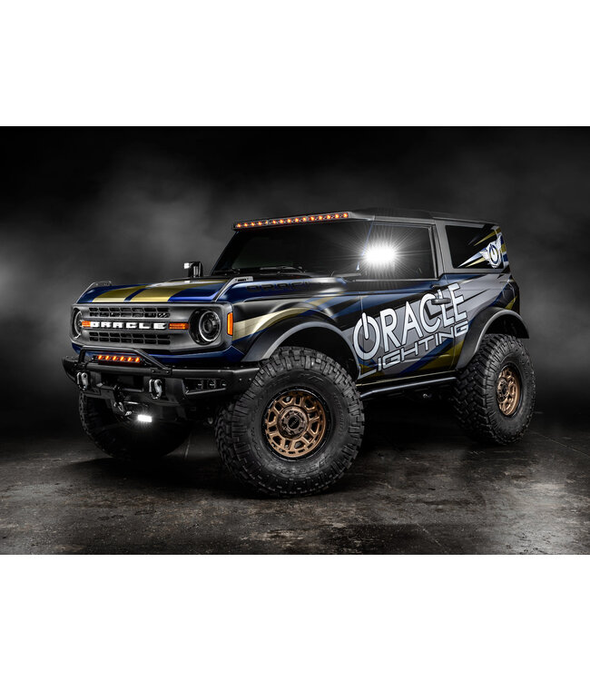 Oracle Lighting ORACLE Lighting Integrated Windshield Roof LED Light Bar System for 2021+ Ford Bronco