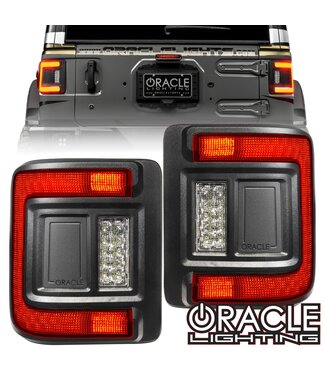 Oracle Lighting ORACLE Lighting Flush Mount LED Tail Lights for Jeep Wrangler JL