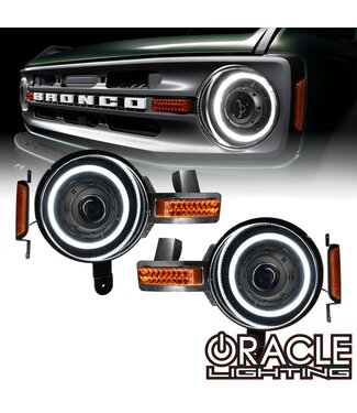 Oracle Lighting ORACLE Lighting Oculus™ Bi-LED Projector Headlights for 2021+ Ford Bronco