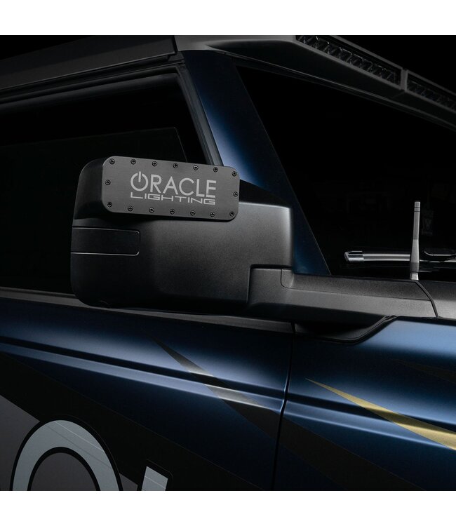 Oracle Lighting ORACLE Lighting Magnetic Light Bar Cover for LED Side Mirrors (Pair)