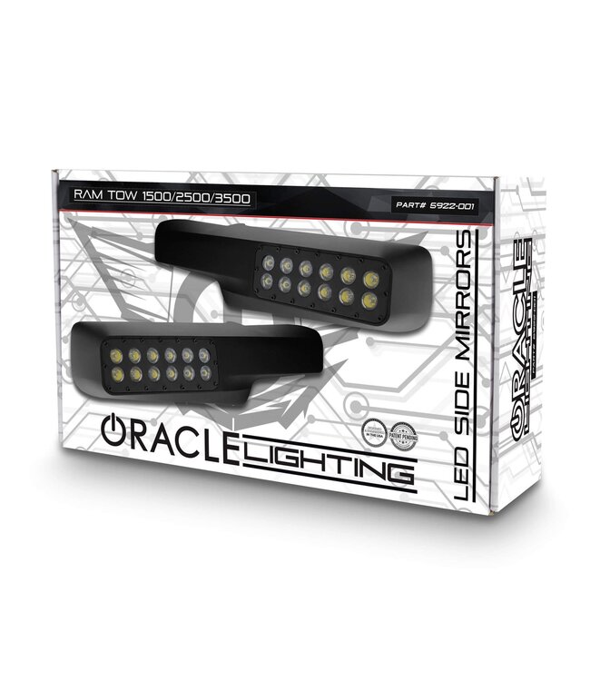 Oracle Lighting ORACLE Lighting 2010-2022 RAM TOW 1500/2500/3500 LED Off-Road Side Mirror Ditch Lights