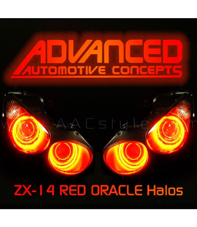 Oracle Lighting 2007-2015 Kawasaki ZX-14R ORACLE Motorcycle Halo Kit
