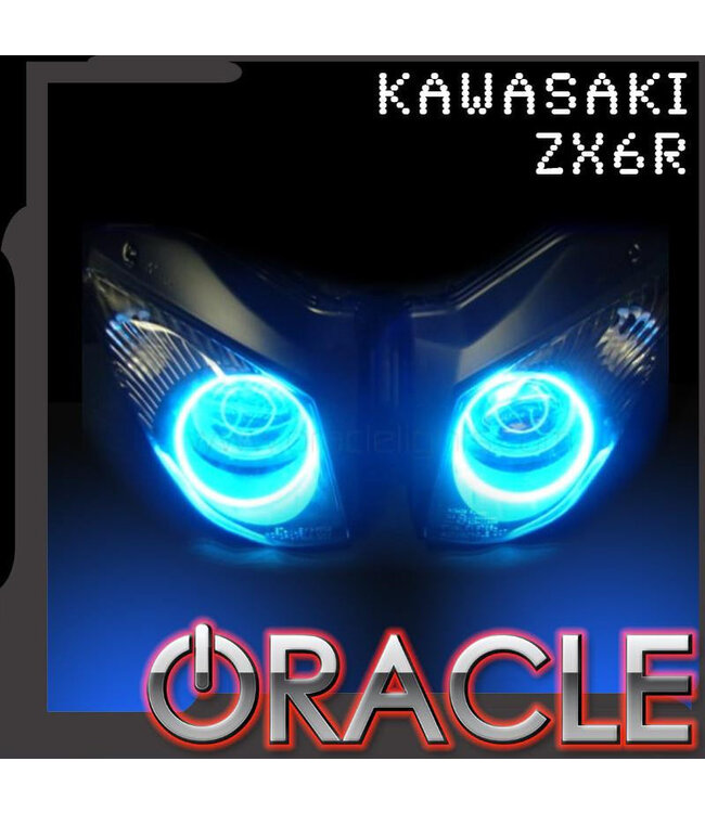 Oracle Lighting 2007-2009 Kawasaki ZX-6R ORACLE Motorcycle Halo Kit